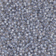 Miyuki seed beads 11/0 - Silverlined dyed smoky opal alabaster 11-576